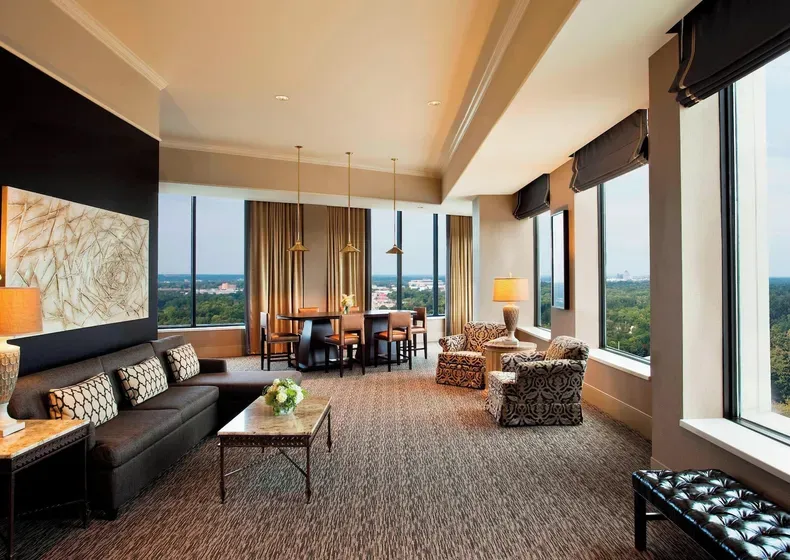 Sea-view room with coastal light and a window seating area